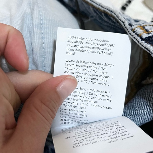 NWT. Moschino Jeans Denim Midi Skirt. NEW - Picture 11 of 11